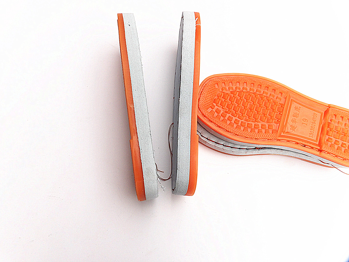 小孩牛筋底 经久耐磨加厚防滑底 手工棉鞋拖鞋专用鞋底 鞋材.