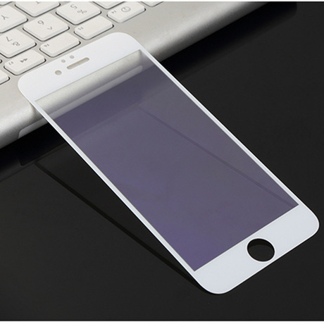 iphone5钢化玻璃膜苹果6全屏紫蓝光手机保护膜苹果6s钢化膜防爆膜