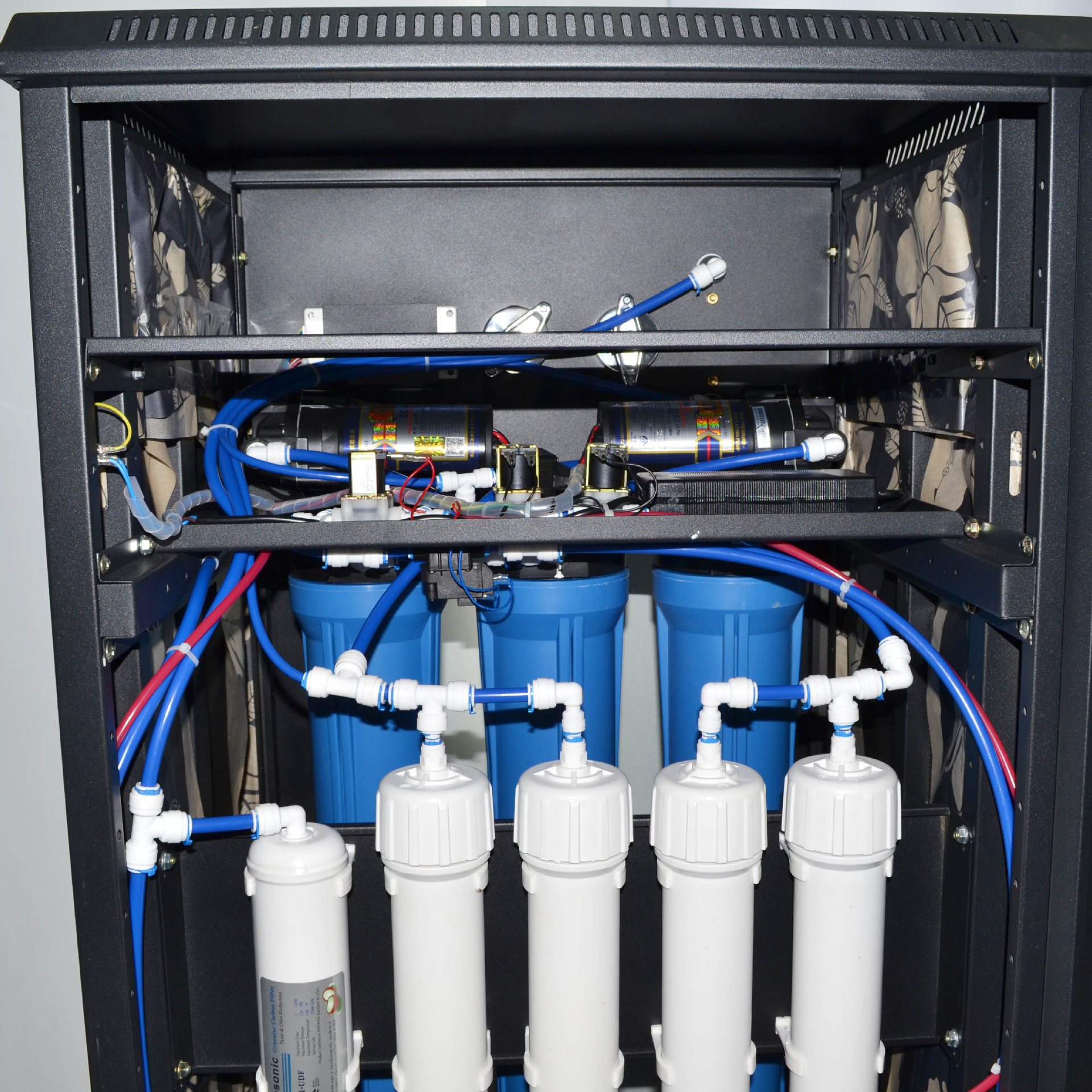 高柜商务净水器批发大流量商用纯水机豪华大型直饮反渗透ro机厂家