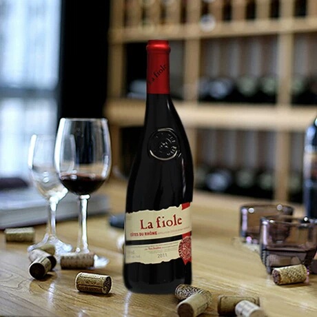 歪脖子法国进口红酒教皇新堡莱馥尔原瓶原装干红葡萄酒名庄歪脖子