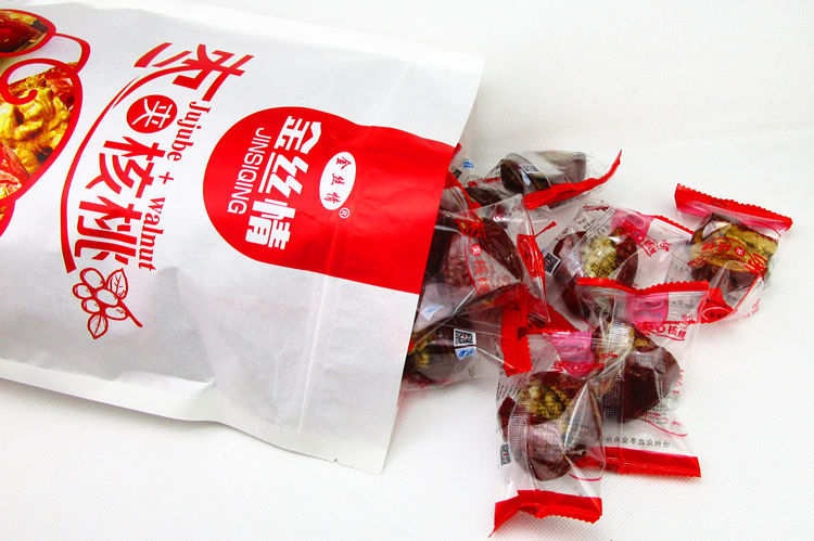 金丝情 精品枣夹核桃 补气补脑营养 独立小包装 500g/袋