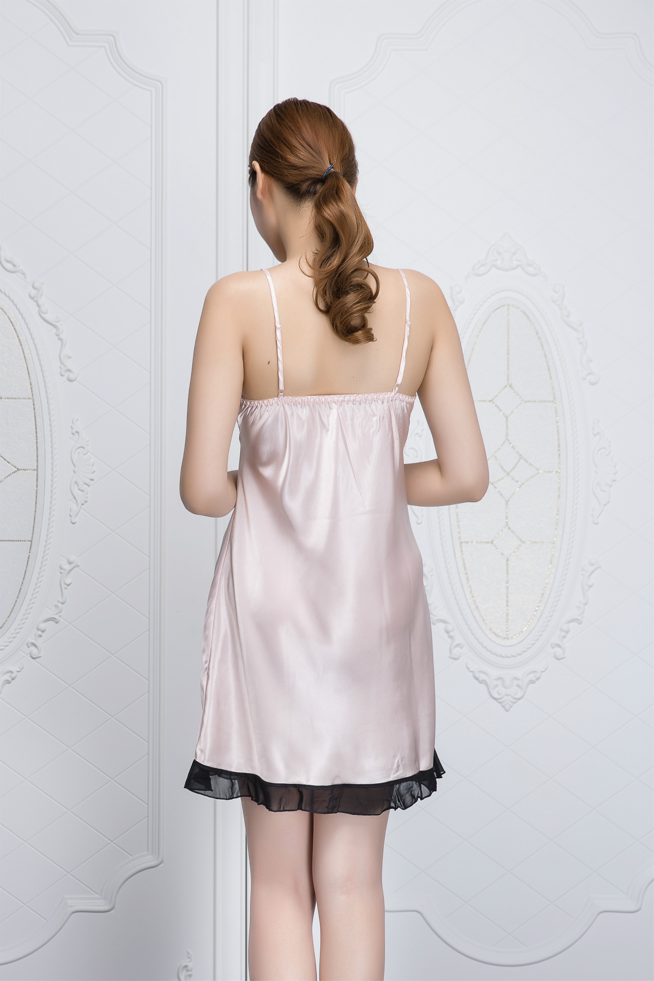 服装配饰 内衣,家居服 其他内衣,家居服 女士丝绸睡衣吊带性感仿真丝