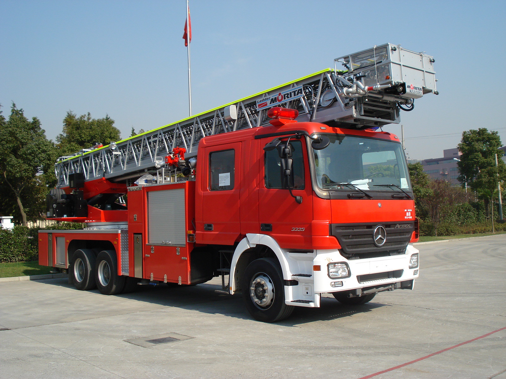 jdx5310jxfjp32型举高喷射消防车