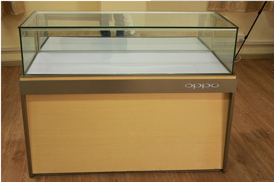 oppo木纹手机柜 手机柜台 步步高手机柜 手机柜 受理台 展示柜