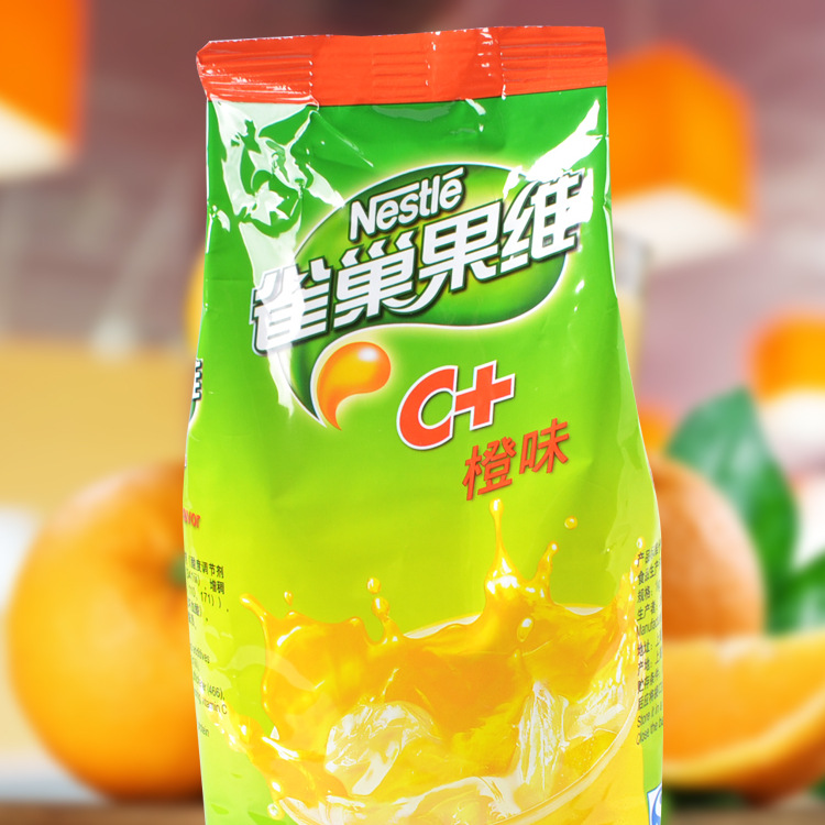 雀巢果维c 系列(甜橙口味) 速溶固体果汁粉 1000g/袋雀 - 食品饮料