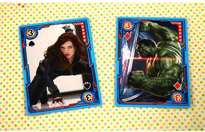 复仇者联盟扑克牌 神盾局 美国队长 周边扑克 桌游卡牌 现货批发