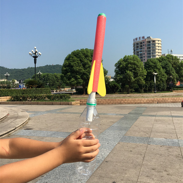 喷气式火箭 航天模拟器 自制空气火箭 科技小制作diy教具气体火箭