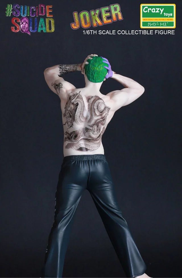 x特遣队 自杀小队 crazy toys 12寸小丑 joker 盒装摆件手办