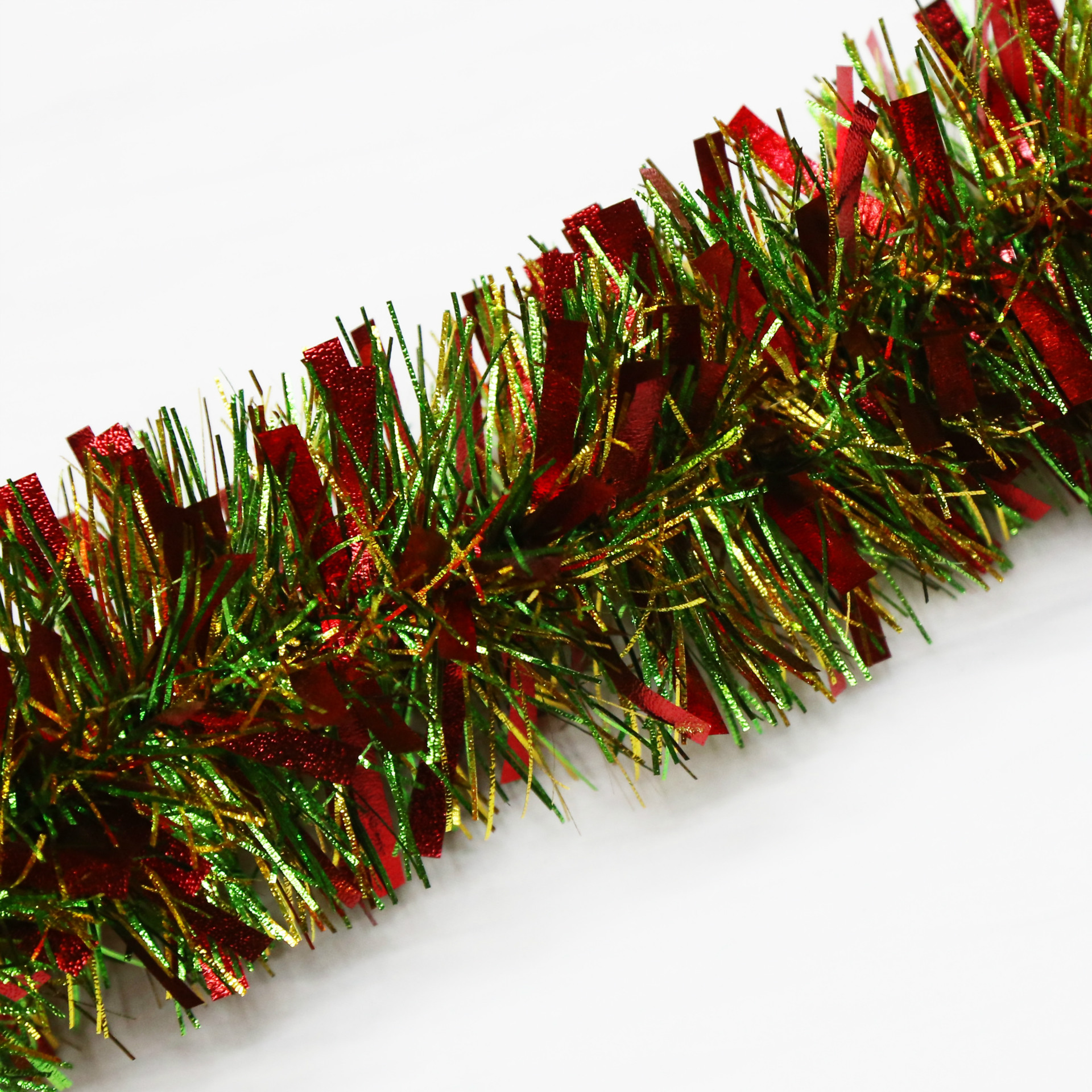 圣诞彩条拉花毛条彩带茜草泡丝 圣诞装饰用品 婚庆用品 厂家直销