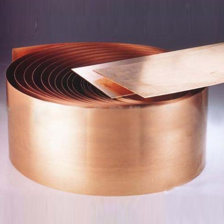 厂家批发铜板材 优质5052拉丝金色铜带