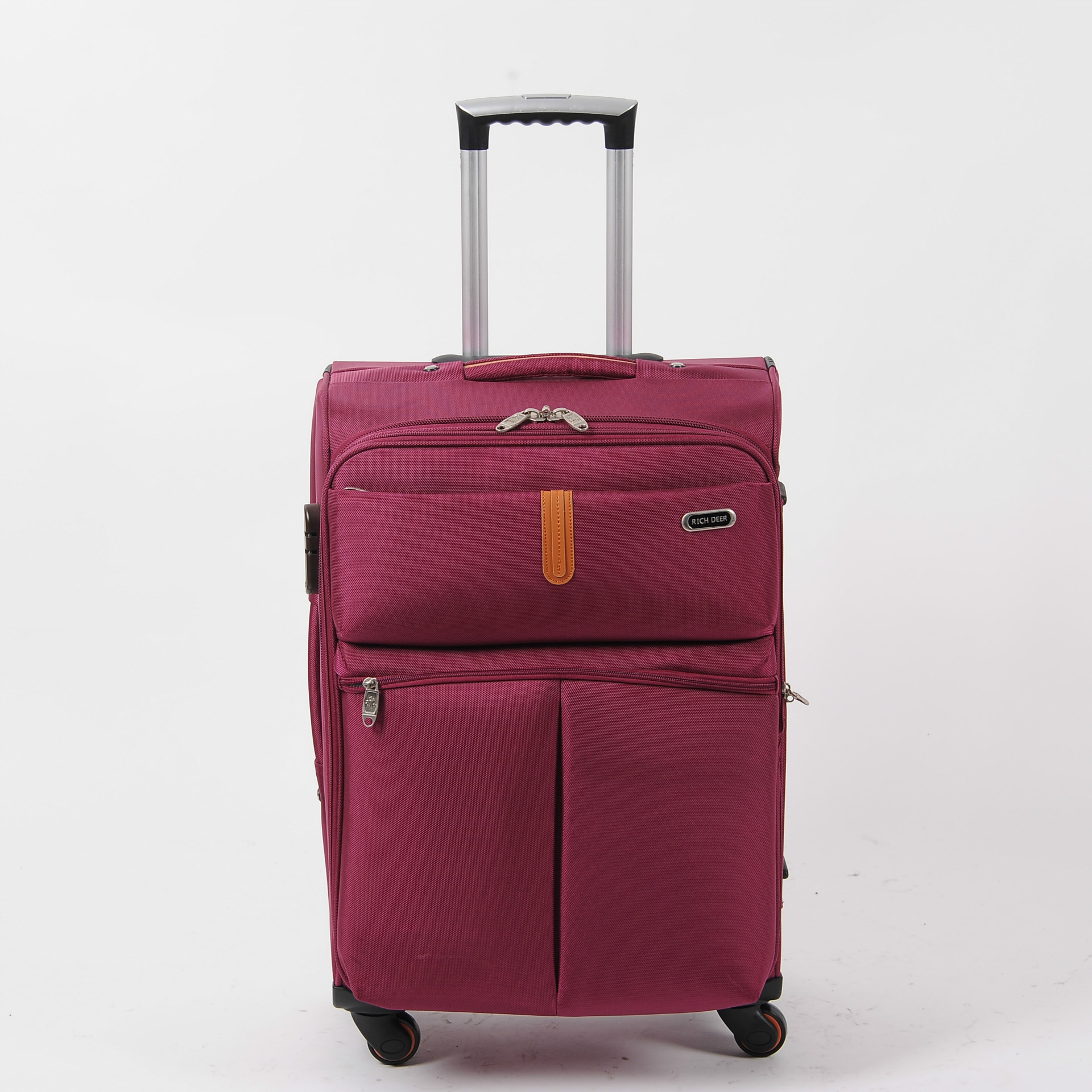 促销万向轮拉杆箱 商务经典牛津布旅行箱出差学生行李箱帆布箱包