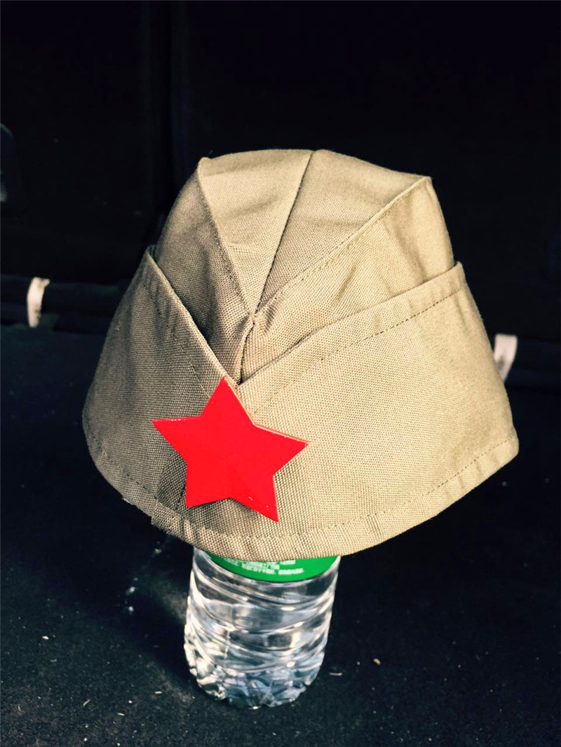 船形军帽船帽子俄罗斯女兵广场舞演出船型制服水兵舞帽子厂家直销
