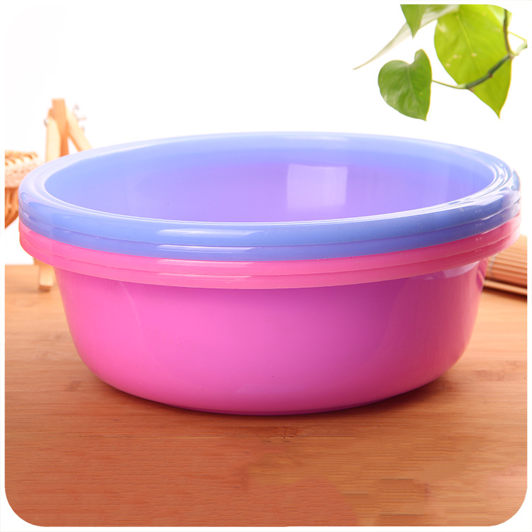 g065二元32双环塑料盆 厨房洗菜盆 洗衣服脸盆 学生批发 厂家直销