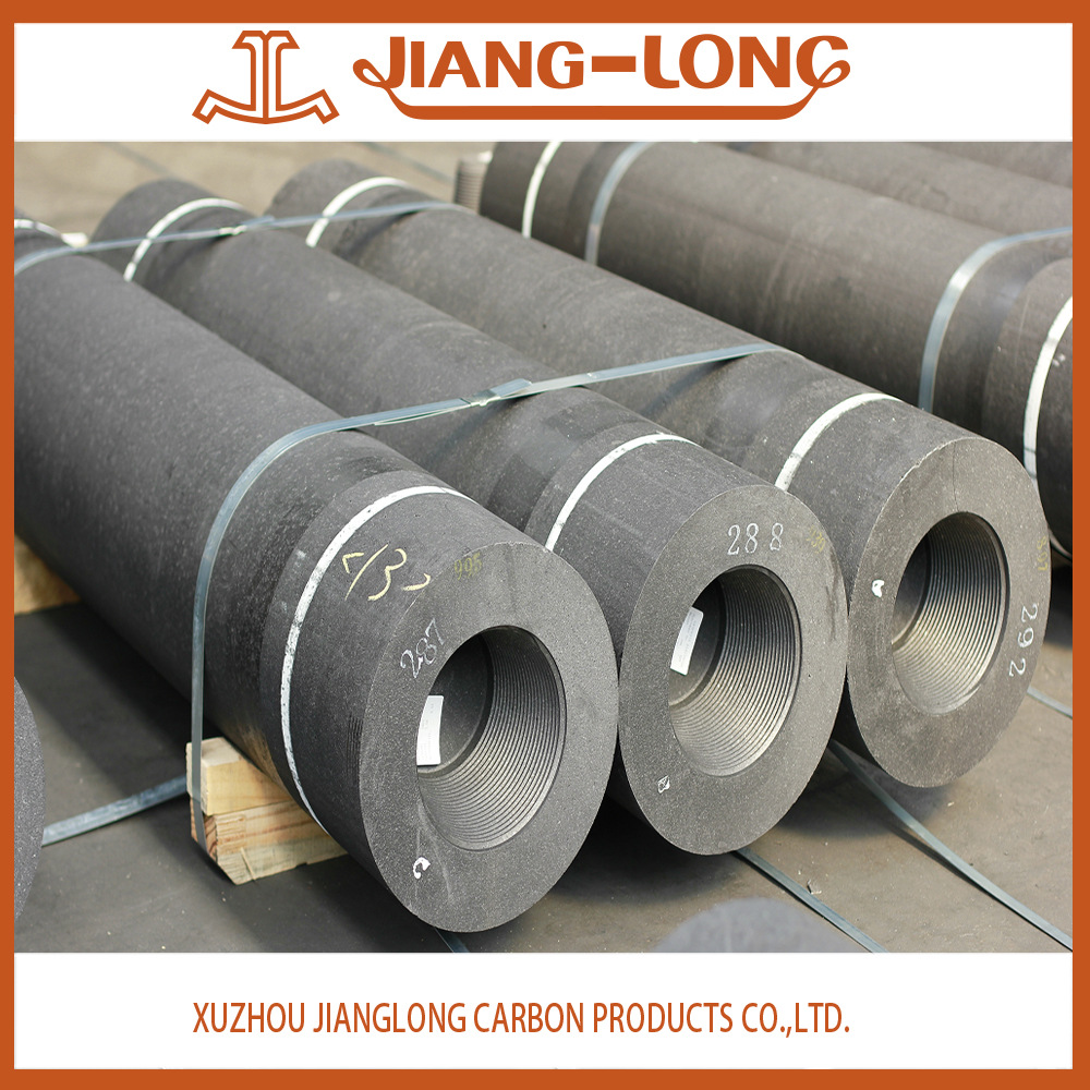 出口英国400mm普通功率石墨电极石墨电极高质量性价比高