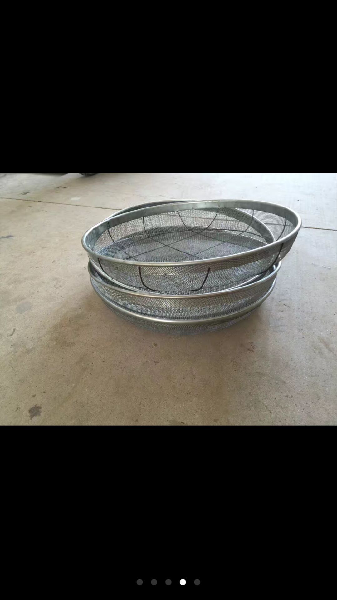 厂家大量生产批发圆型加厚铁筛子农用工业多用筛