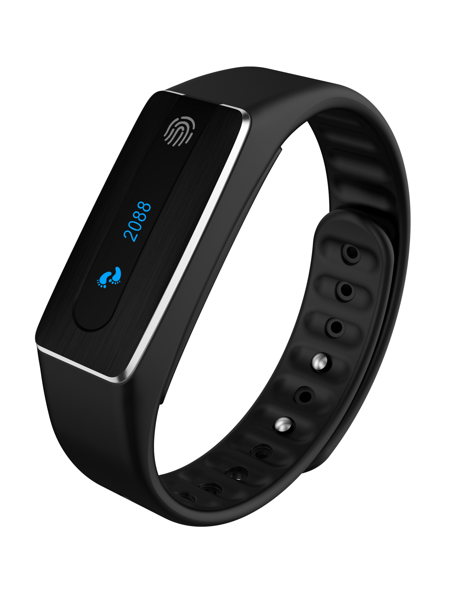 2016厂家直供私模hb02手环支持nfc功能支持心率监测运动智能手环