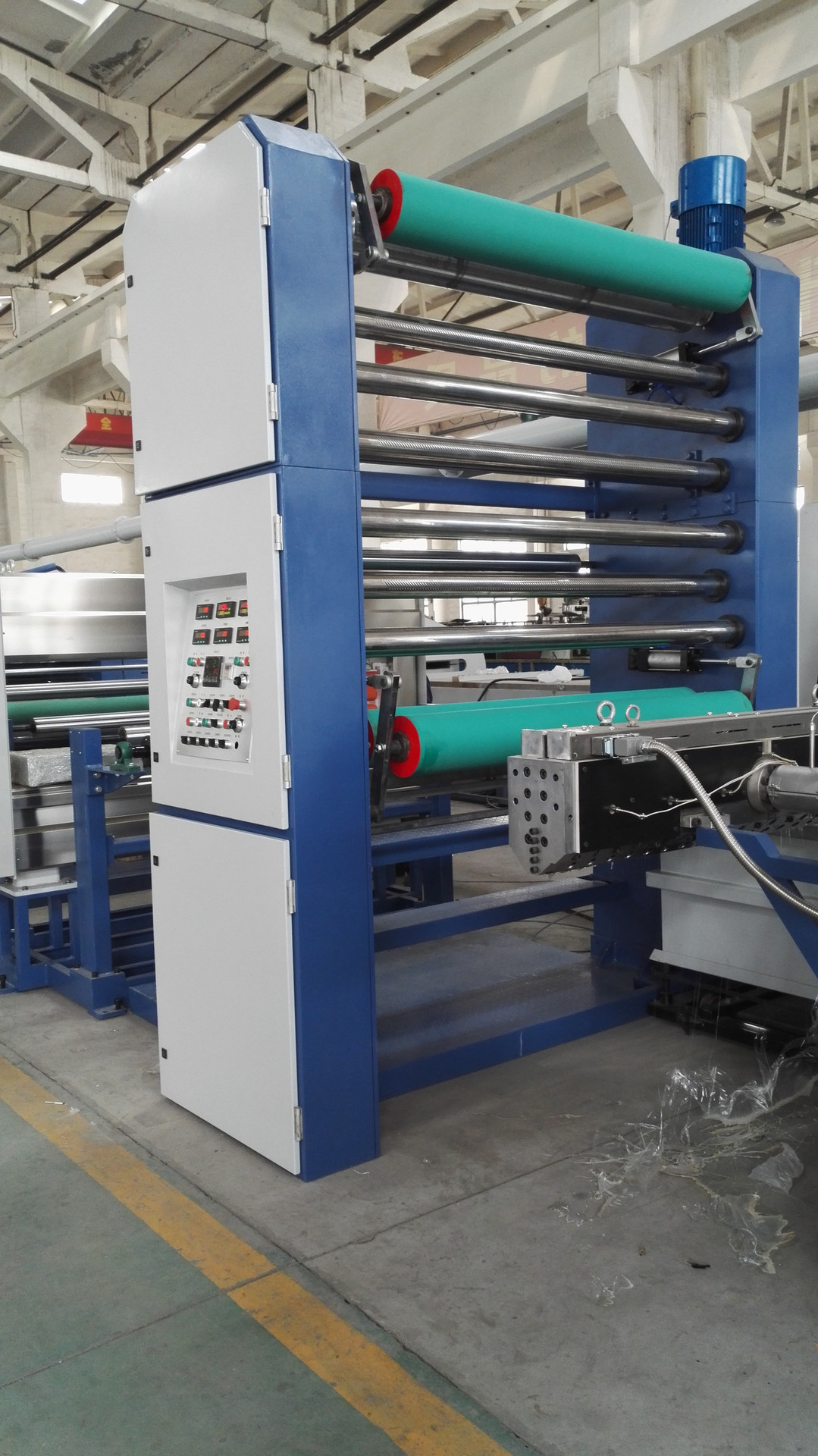 大棚pe编织布拉丝机 - 塑料机械批发交易网