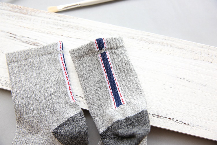 男纯色高橡筋袜子 (10)