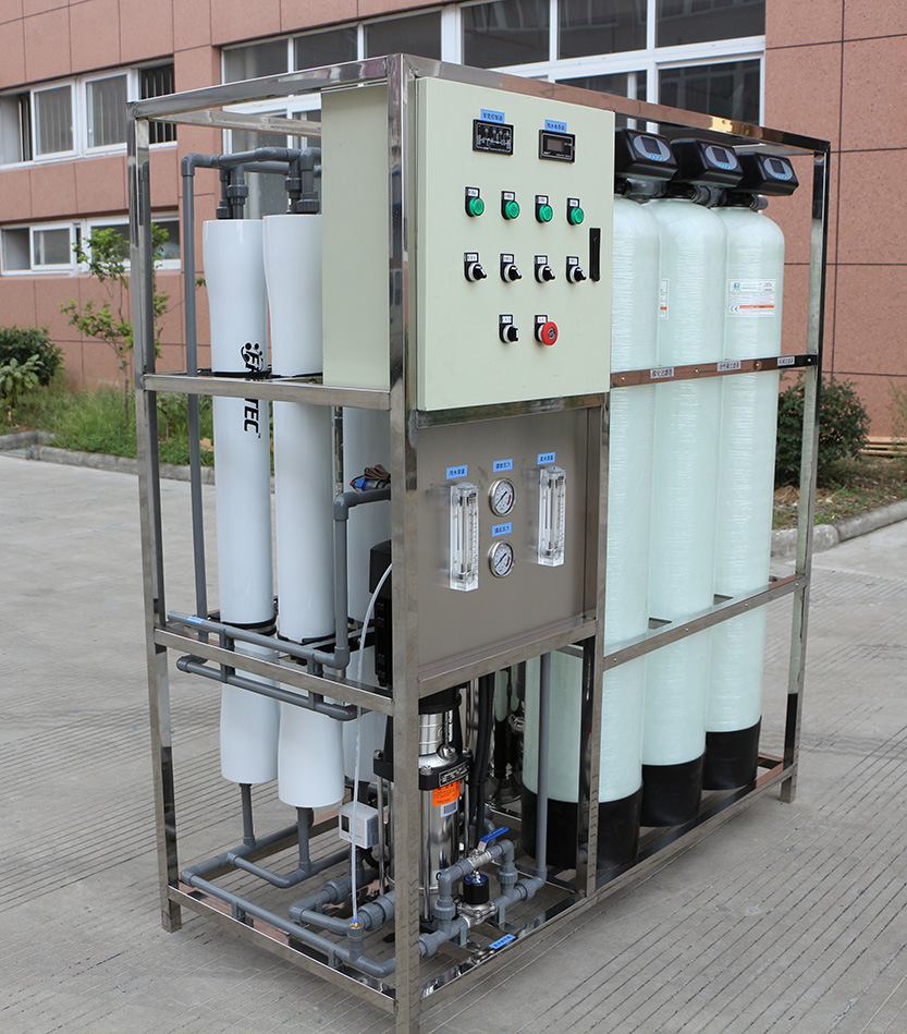 1吨/小时ro反渗透纯水设备 小型工业全自动净水处理设备 厂家定做