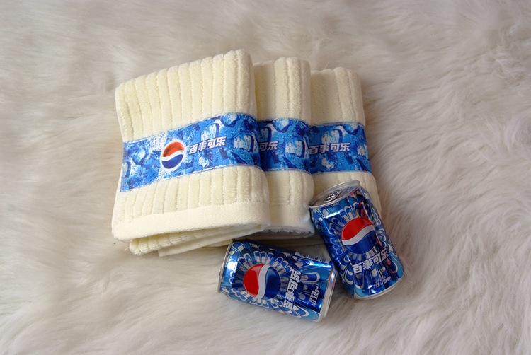 定制热转印毛巾多色印花 纯棉100g压缩毛巾 广告促销毛巾印花logo