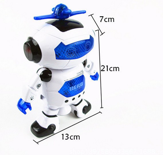 地摊热卖发光儿童玩具旋转万向礼物劲风炫舞者走路跳舞电动机器人-机