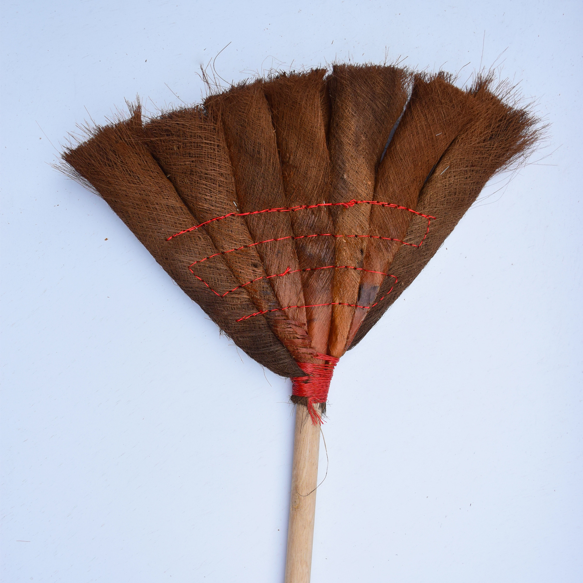 手艺创艺 天然棕 手工竹把扫帚家务地板地砖清洁扫把防静电除尘