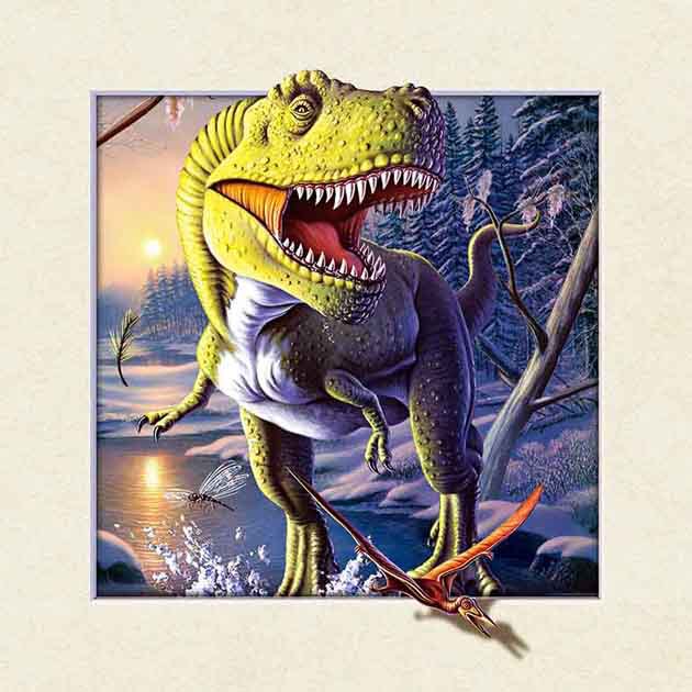 工厂直销高清5d立体画 海龟 动感三维立体画客厅装饰画018