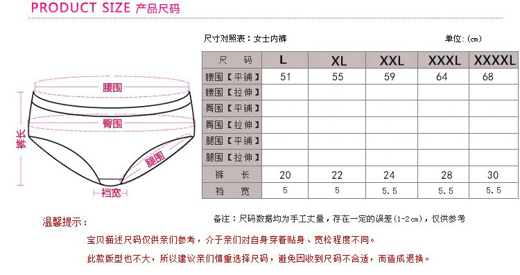胖妹妹240斤竹纤维大码内裤 l-xxx