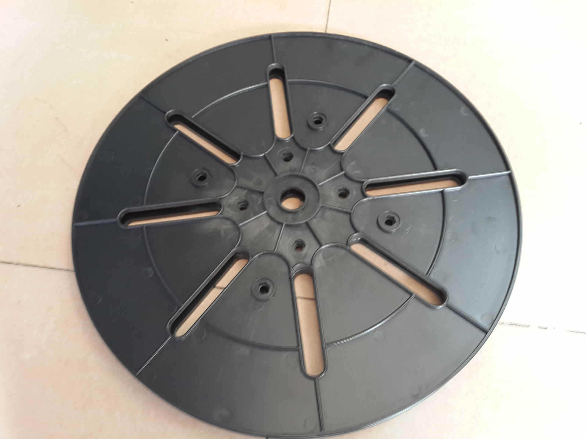 现货批发450型塑胶端子盘 电子端子收放料盘 圆盘收料盘定制