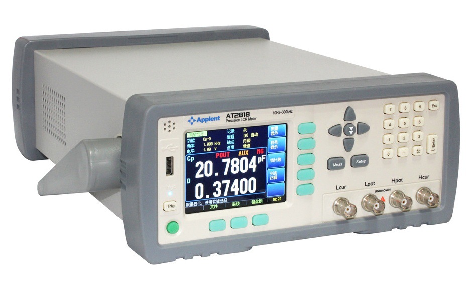 at2818 精密lcr数字电桥 lcr测量仪 lcr表