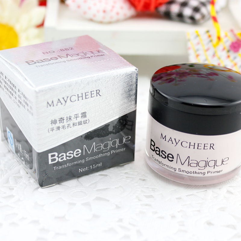 彩妆美茜儿maycheer抹平霜 毛孔隐形霜猪油膏 妆前乳打底霜美妆