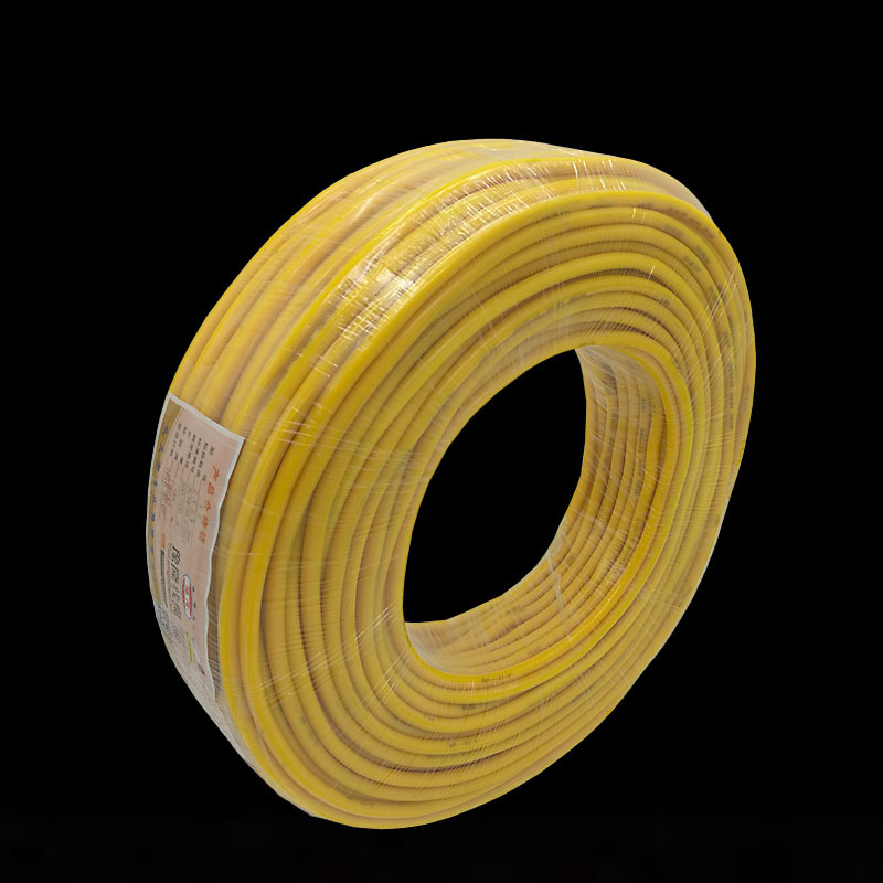 牛筋线 两芯防水线yz 2*2.5电缆线黄皮防冻线