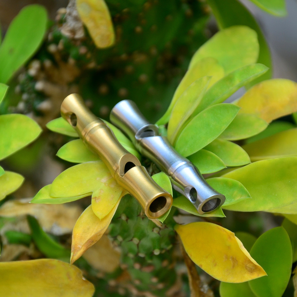 精雕加工 精美竹节口哨 高分贝户外地震求生爆音哨子 艺术收藏