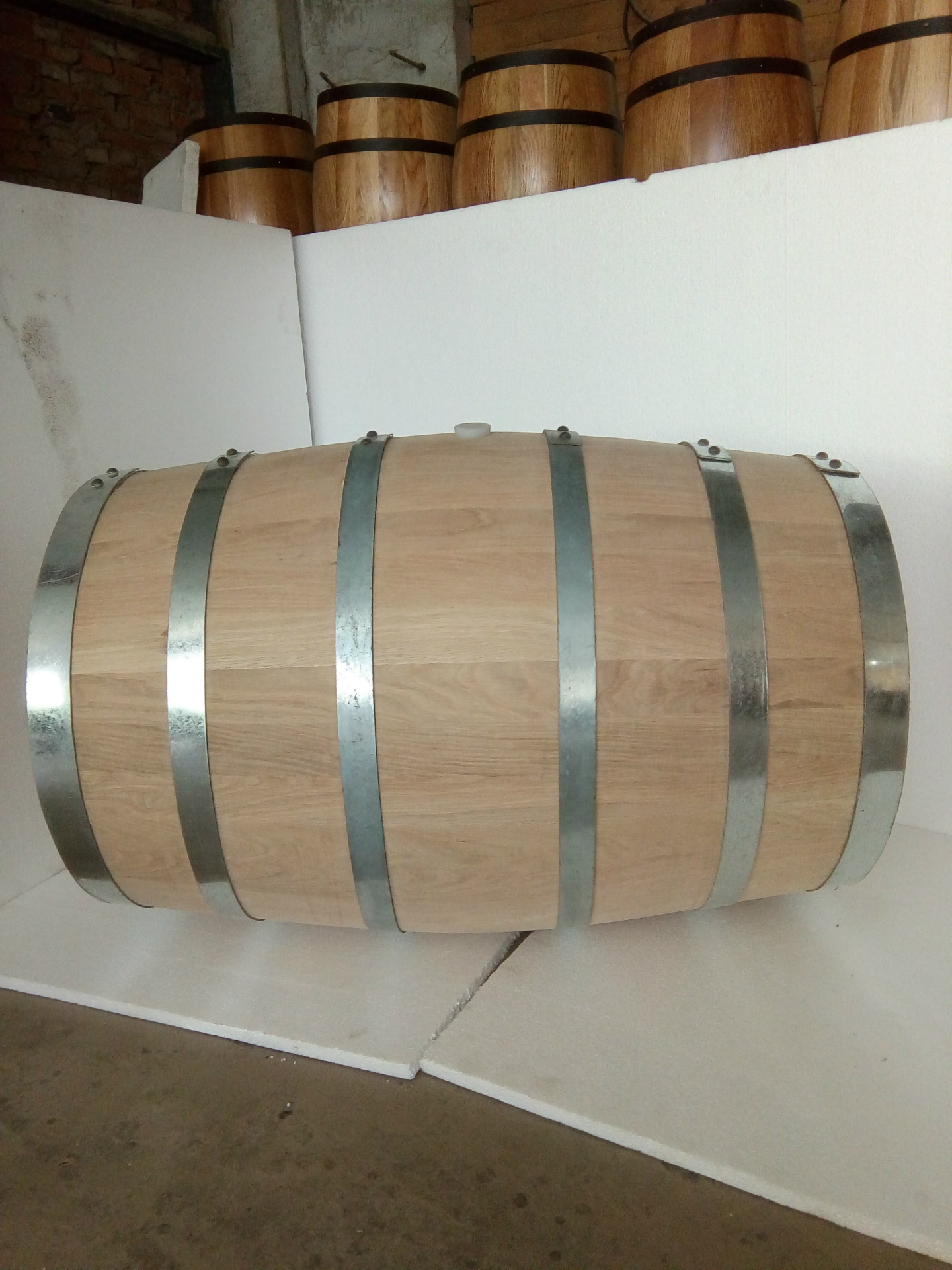 橡木桶陈酿桶 橡木酒桶 红酒桶 葡萄酒桶美国进口橡木 225升