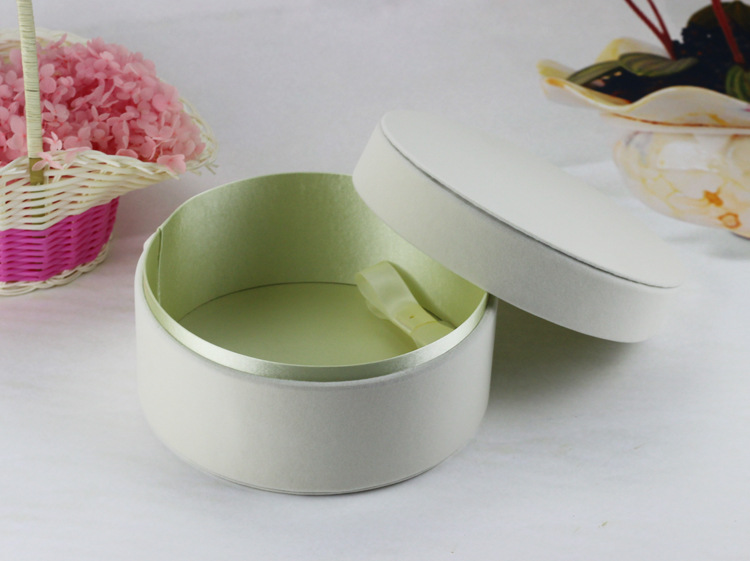 齐盖长毛绒永生花盒20cm高端礼品包装盒