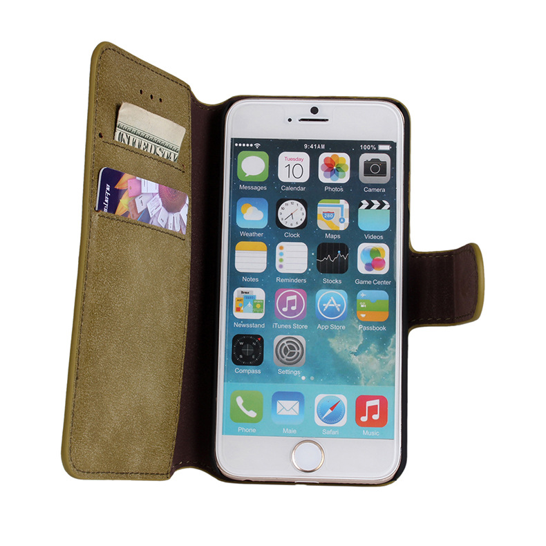 iphone6手机壳钱包款插卡手机套 苹