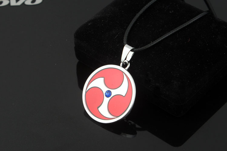 学生动漫游戏周边饰品批发项链男式火影忍者之三勾写轮眼