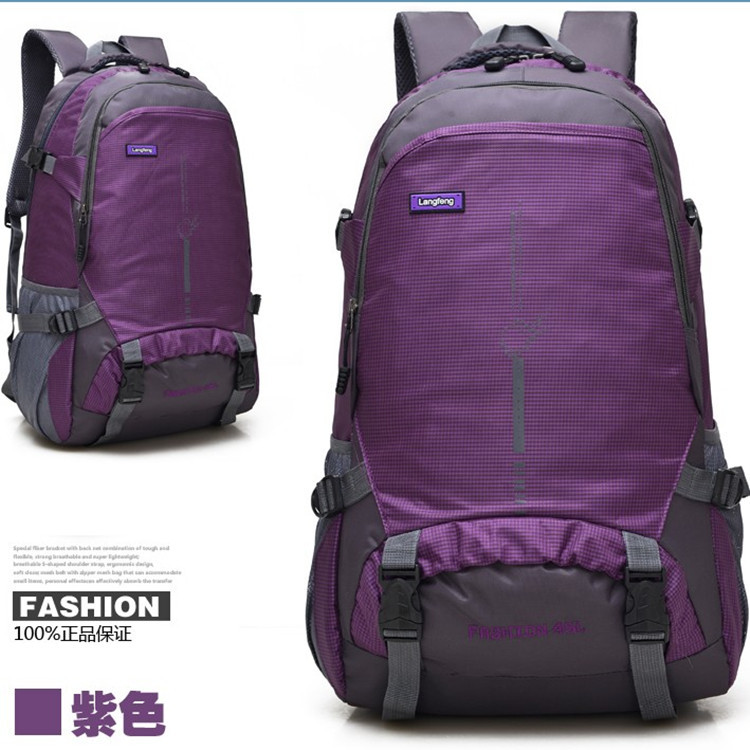 Quality Men's Bag Outdoor Travel Mountain Climbing Riding Backpack Schoolbag Fashion Casual Backpack Men One Piece Dropshipping