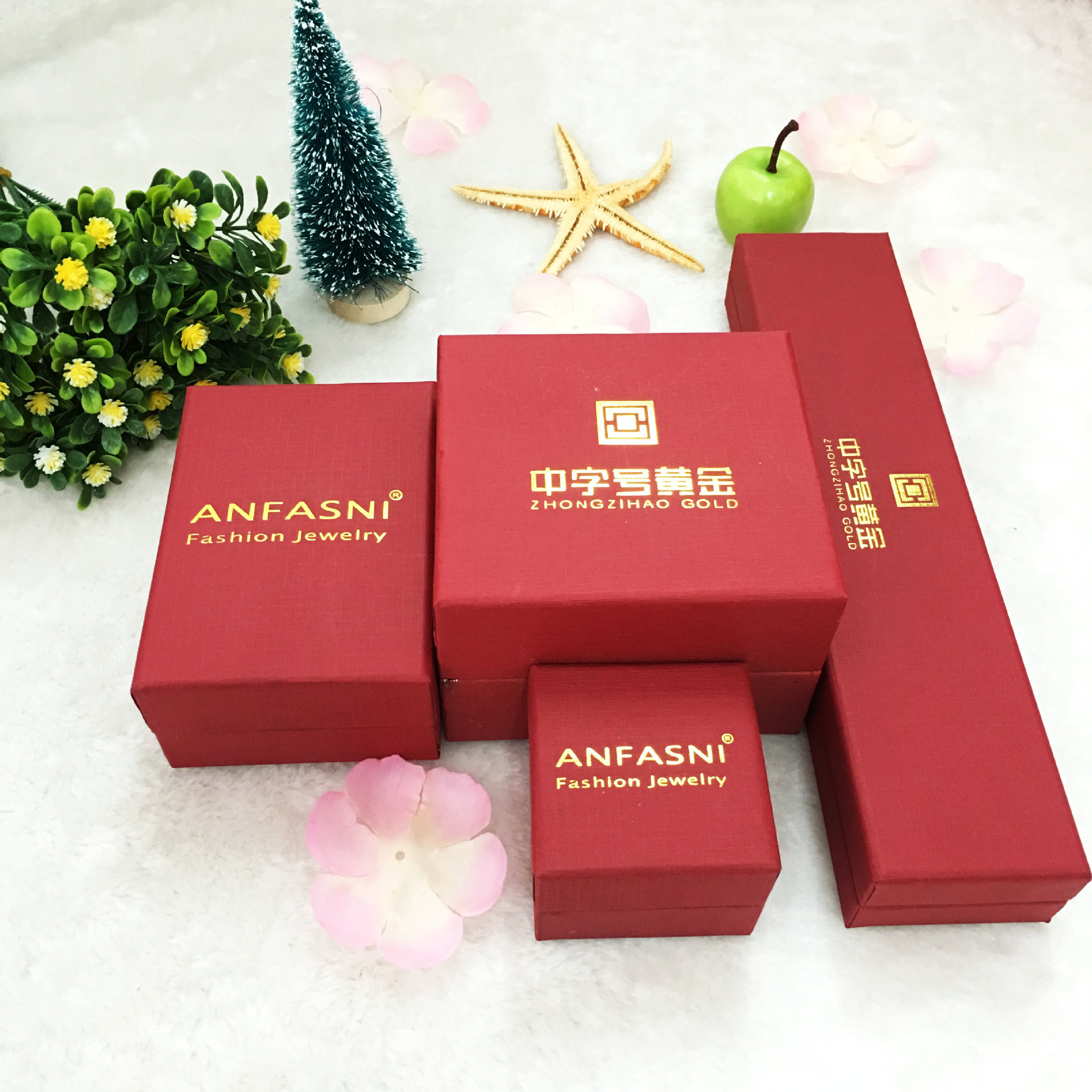 厂家定做中国黄金手镯盒 黄金精品首饰盒 珠宝首饰礼品盒