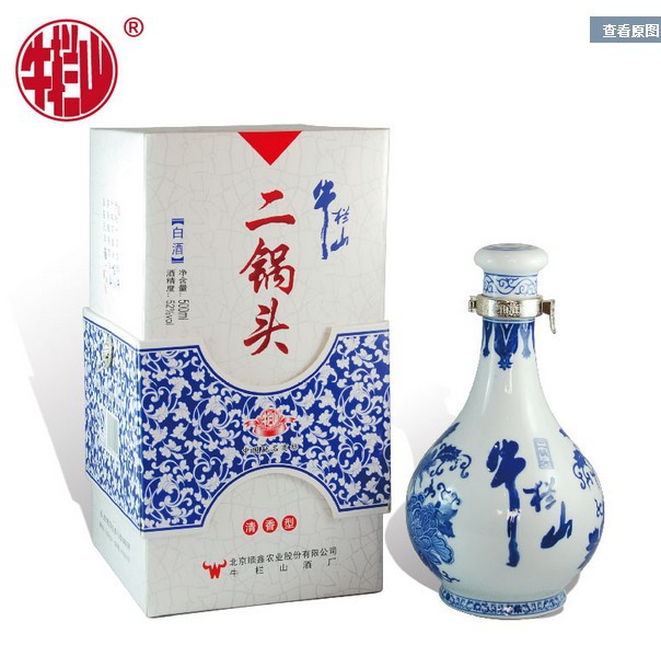 直销牛栏山二锅头 清香三十年金龙 53度