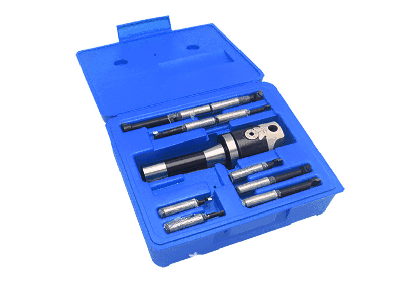 bhc3-r8 铣床粗镗孔器 3寸粗镗刀杆 后拉螺纹式组合粗镗孔器