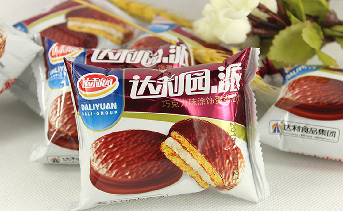 达利园巧克力派 300g/袋 涂层蛋类芯