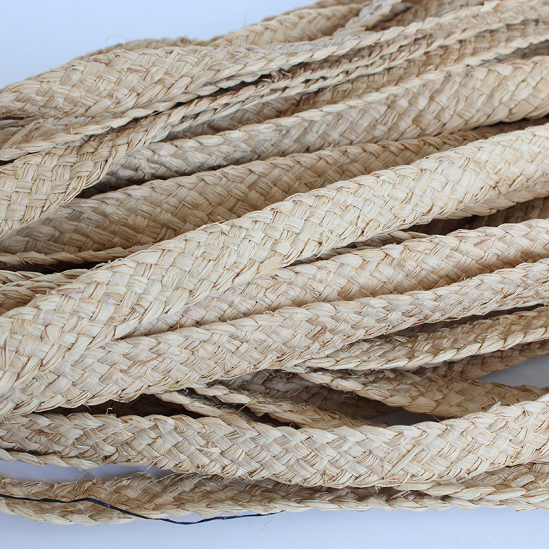 50米/把品牌制作工艺手工编织材质拉菲草产品名称拉菲草七股辫子