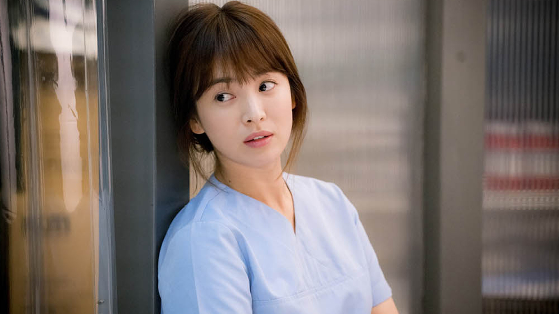 我要上头条#我也想当【太阳的后裔】里的宋慧乔!