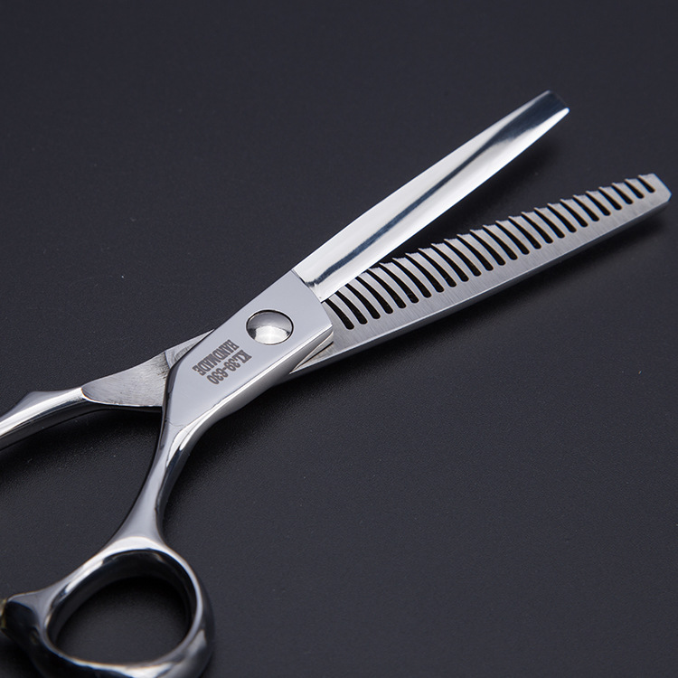 名爵3个齿牙剪发剪刀 限量 理发剪刀 美发剪刀出口牙剪打薄剪批发