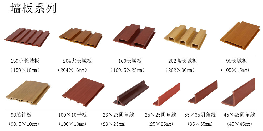 深圳厂家** 202高长城板 室内装修pvc墙板 吊顶材料