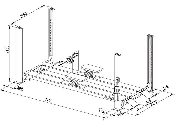 供应汽车举升机 二柱,四柱,剪式,龙门举升机 质量保证