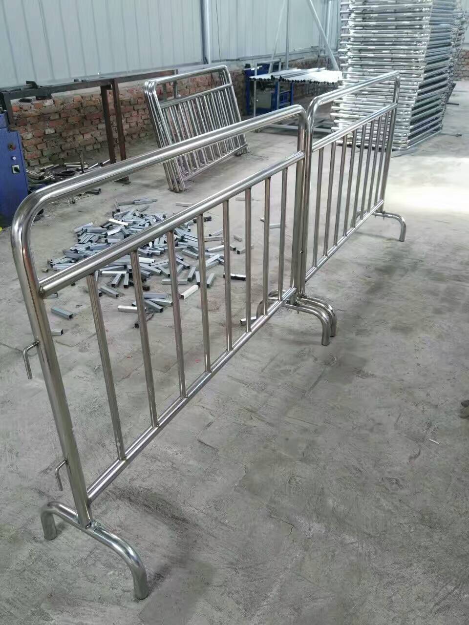 304不锈钢栏杆围栏铁马护栏隔离栏临时公