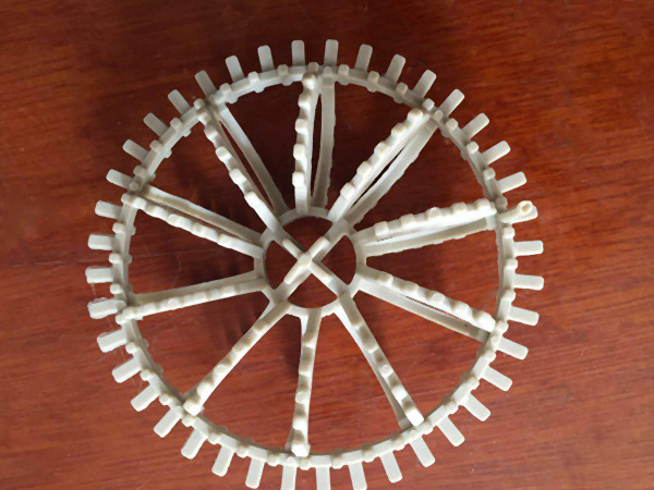 废气塔,洗涤塔专用环保型填料,塑料环保拉西环填料.