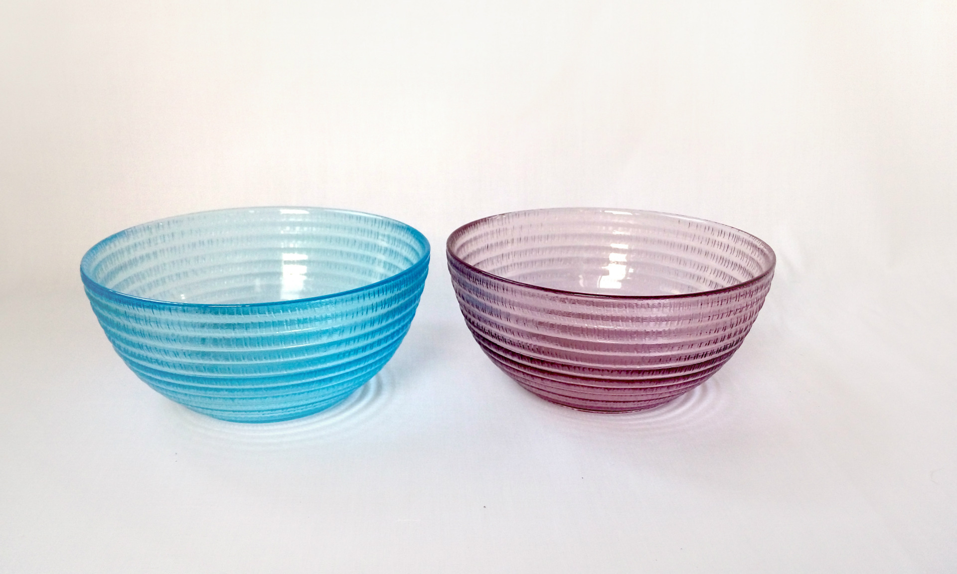 厂家定制彩色玻璃沙拉碗 婚庆礼品 家居日用外贸餐具酒店批发促销